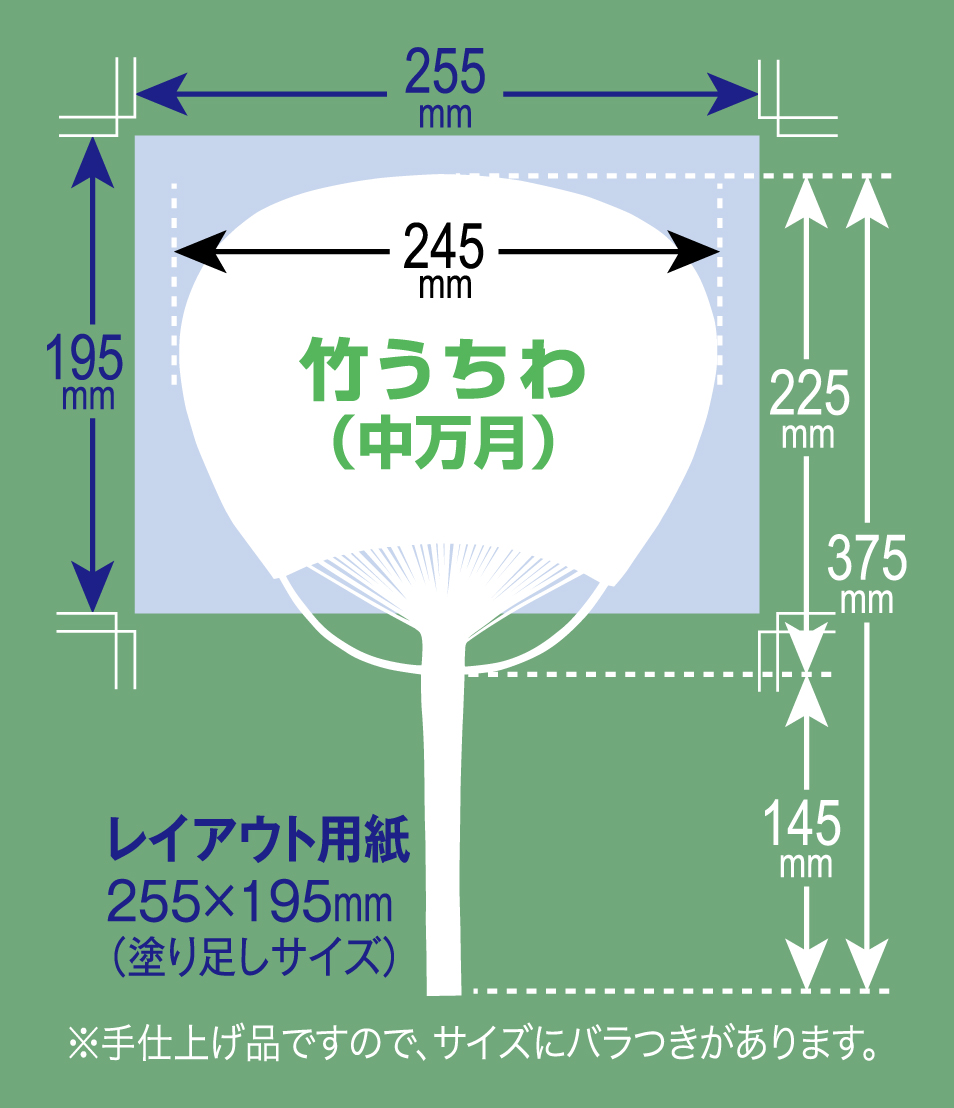 紙工芸やまだ｜うちわの種類と詳細